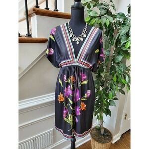 Cristina Love Floral Midi Dress Size M